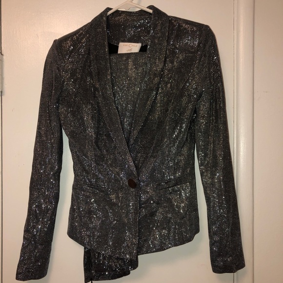 Metallic silver 2 piece suit - Picture 3 of 3